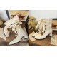 Modo Angelonia Flower Wall Short Boots(Leftovers/4 Colours/Full Payment Without Shipping)